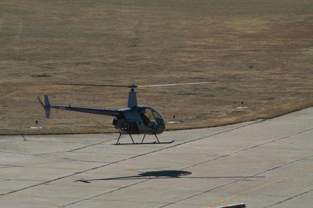 Dallas Executive Airport helicopter