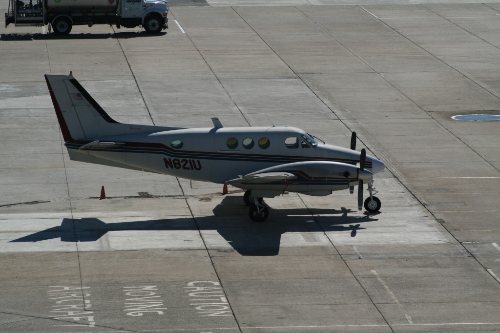 Dallas Executive Airport propeller aircraft